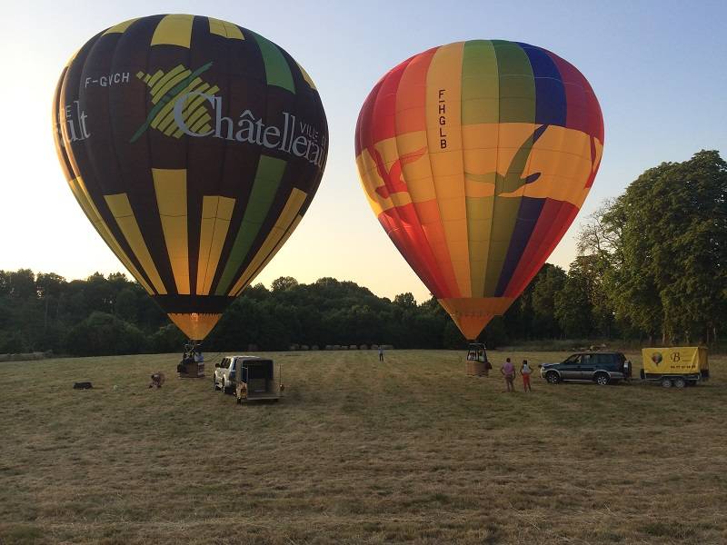 Baptême en Montgolfière